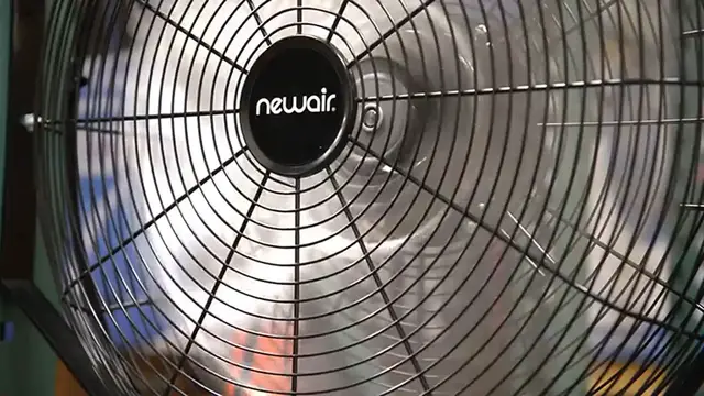 Video thumbnail for Newair Wall Mounted High Velocity Fan - 18- Air Fan - Quiet High Velocity Blade Fan