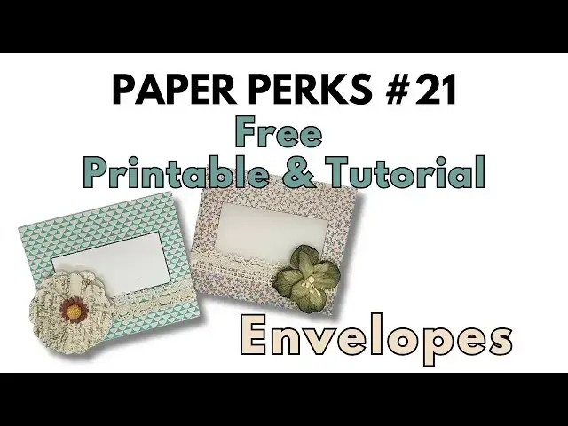 Video thumbnail for Paper Perk #21 - DIY Paper Envelopes