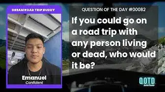 Video thumbnail for Emanuel wants a fun-loving person to road trip with... like his partner!