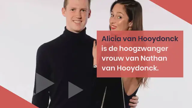 Video thumbnail for Dit is de hoogzwangere vrouw van Nathan van Hooydonck: