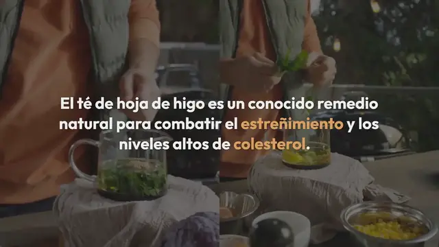 'Video thumbnail for Té de hoja de higo: beneficios y cómo prepararlo'