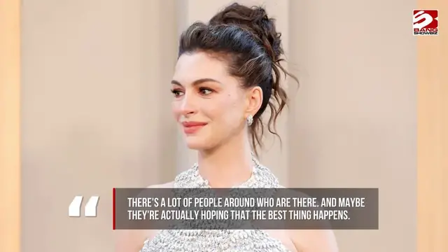 Video thumbnail for Verity star Anne Hathaway thinks she's 'changed', but how?