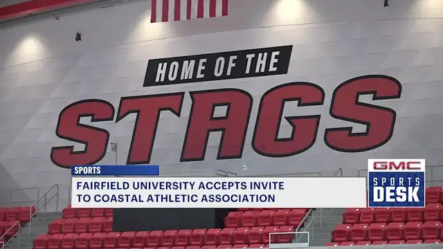 Video thumbnail for Fairfield University joins Costal Athletic Association (CAA)
