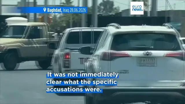 Video thumbnail for Iraqi political officials arrested on corruption charges in overnight raid