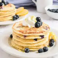 Video thumbnail for Blueberry Lemon Ricotta Pancakes