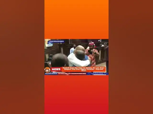 Video thumbnail for Nnamdi Kanu Has Case To Answer, No Law Stops Suspect Trial Over Rights Violation - Supreme Court