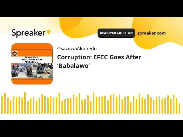 Video thumbnail for Corruption: EFCC Goes After ‘Babalawo’