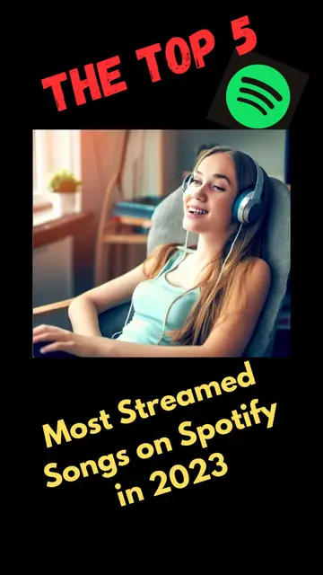 'Video thumbnail for TOP 5: Most Streamed Songs on Spotify in 2023'