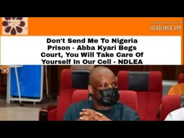 Video thumbnail for Don't Send Me To Nigeria Prison, Abba Kyari Begs, You Will Take Care Of Yourself In Our Cell - NDLEA