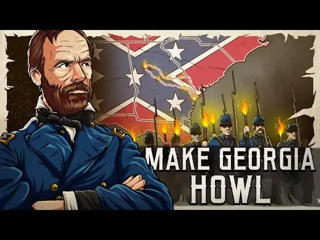 Video thumbnail for Death of The Confederacy: Sherman's March to the Sea | Animated History