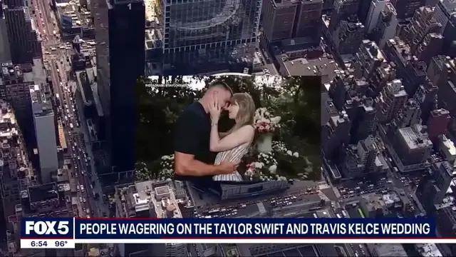 Video thumbnail for Taylor Swift and Travis Kelce's wedding featured on prediction markets