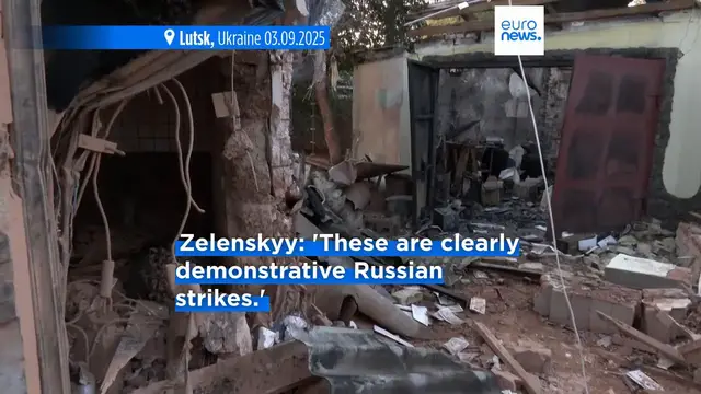 'Video thumbnail for Russia launches over 500 drones and missiles at Ukraine in massive overnight attack'