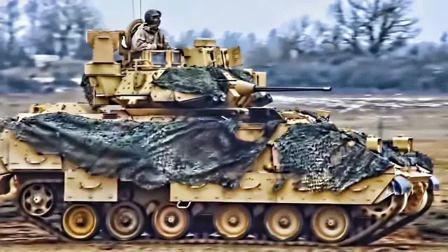 'Video thumbnail for 1st Cavalry Bradleys Shoot The Range In Germany'