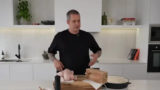 Video thumbnail for One of the best ways to cook a whole chicken at home   Brick Chicken(720P 60FPS)