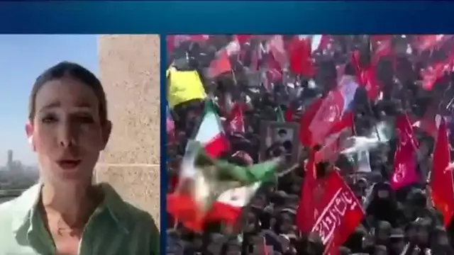 Video thumbnail for Iran holds funeral for Ali Khamenei: Attendees 'hardline factions' of society, specialist says