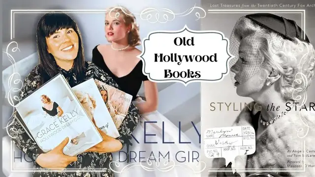 Video thumbnail for My Vintage Old Hollywood Book Collection