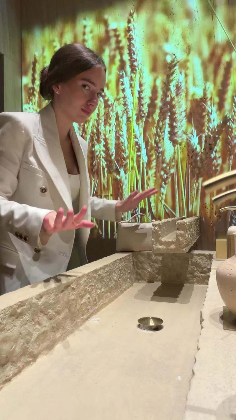 Video thumbnail for Summoning Water in a Confusing Designer Restaurant Sink