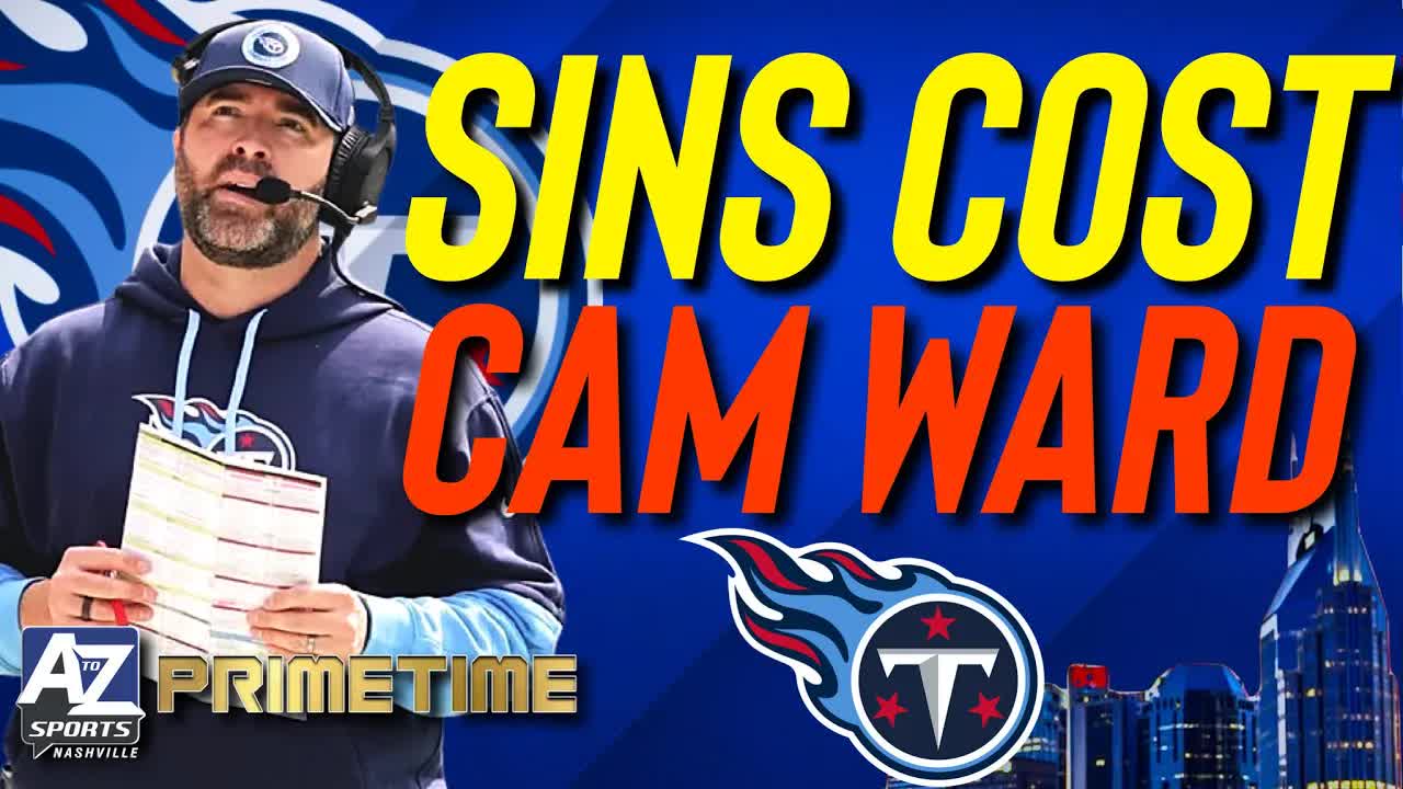 Video thumbnail for a to z sports nashville: titans sunday sins! costly penalties & sacks hurting tennessee's chances, cam ward analysis