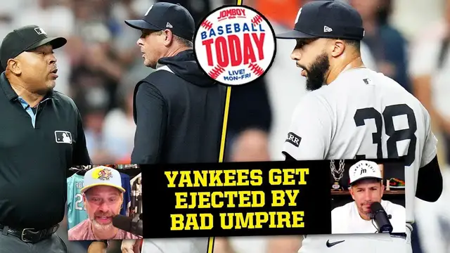 'Video thumbnail for Were the Yankees dealing with a biased umpire? | Baseball Today'
