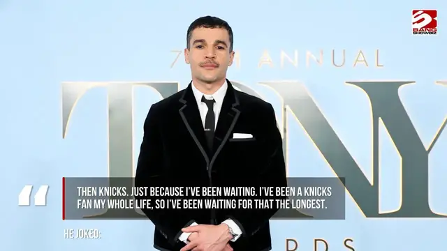 Video thumbnail for Christopher Abbott says being a dad ranks first amongst his life's achievements