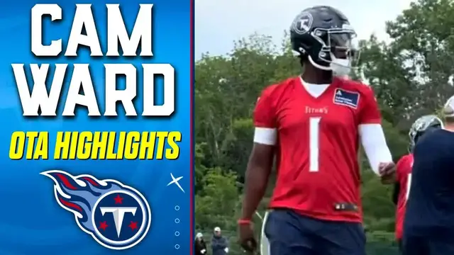 'Video thumbnail for a to z sports nashville: cam ward's exciting titans otas throwing highlights'