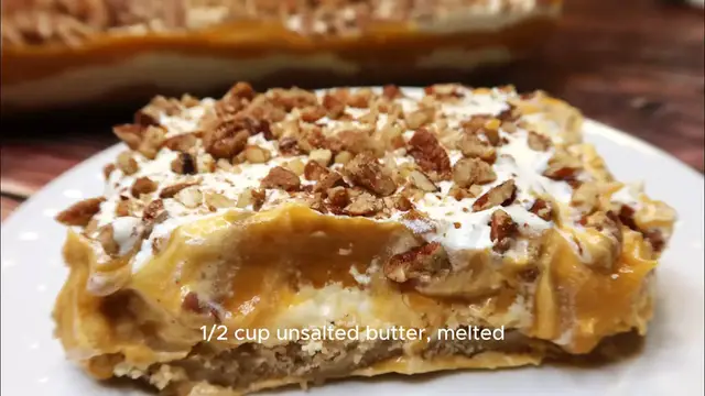 Video thumbnail for Butterscotch Lush Cake Recipe