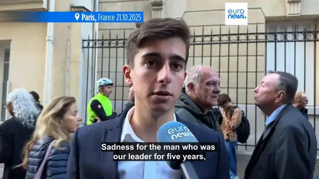 'Video thumbnail for Former president behind bars: France grapples with Sarkozy’s five-year prison term'