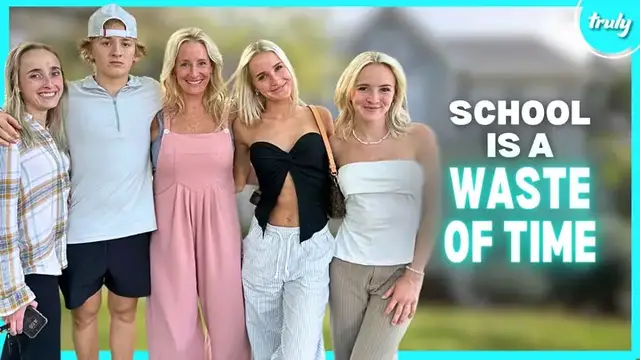 'Video thumbnail for School Is A 'Waste Of Time' - Social Media Makes Us Rich | MY EXTRAORDINARY FAMILY'