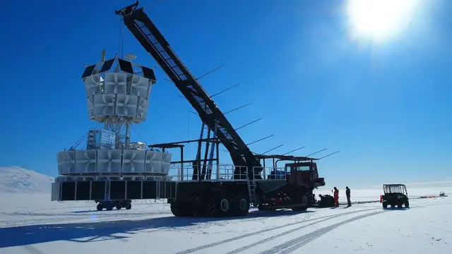 Video thumbnail for NASA balloon spots puzzling radio signals from Antarctic ice