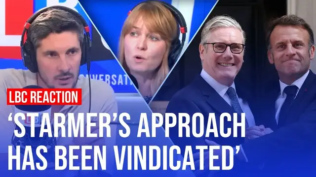 Video thumbnail for Starmer closes 'groundbreaking' migrant deal with Macron | LBC