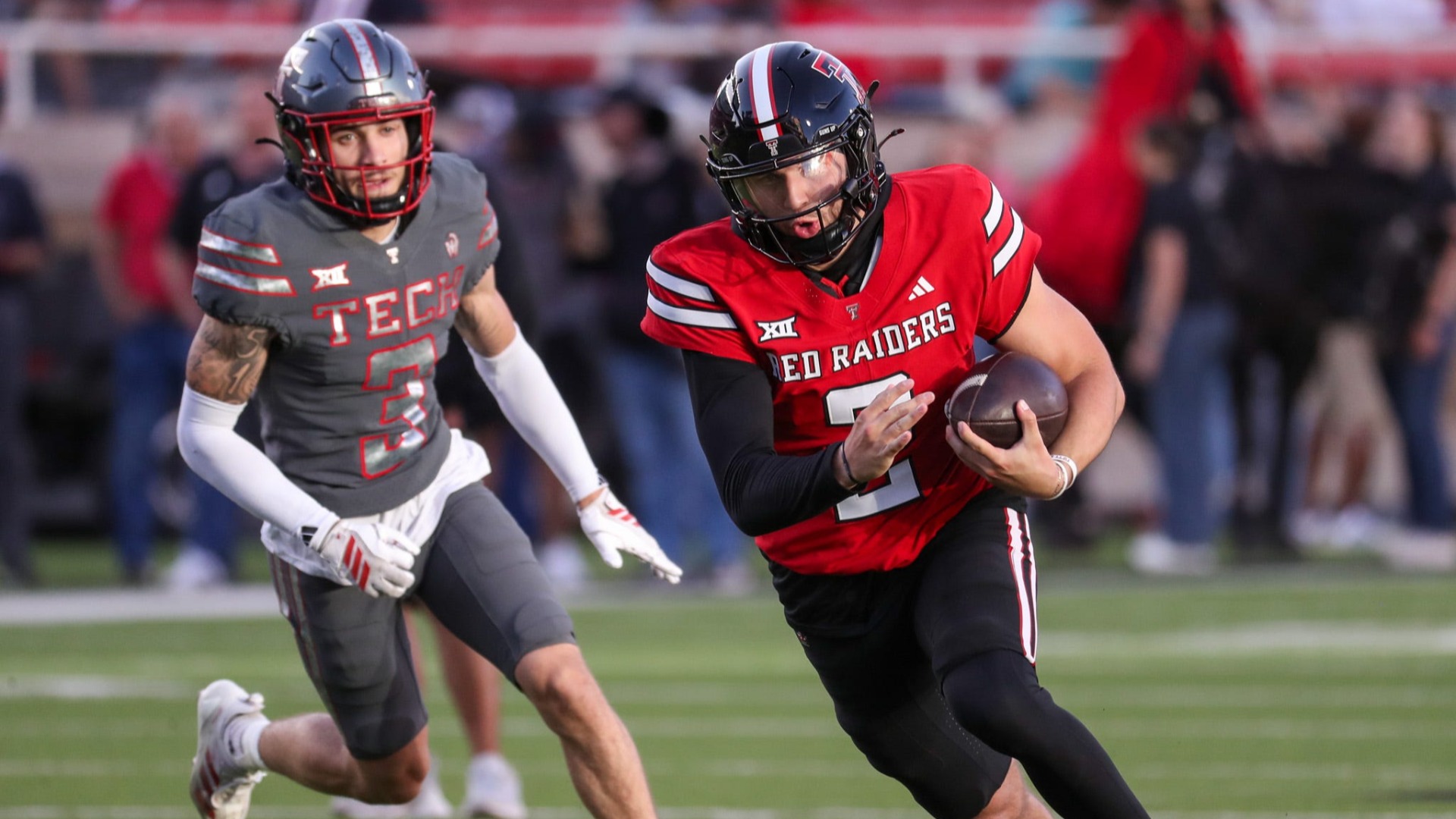Video thumbnail for Should an NFL Team Take a Shot on Texas Tech QB Brendan Sorsby?