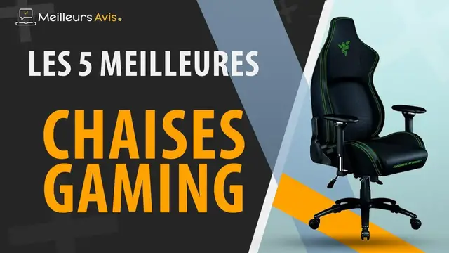 Video thumbnail for ⭐️ MEILLEURE CHAISE GAMING - Avis & Guide d'achat (Comparatif 2022)