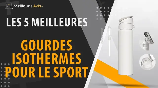 Video thumbnail for ⭐️ MEILLEURE GOURDE ISOTHERME POUR LE SPORT - Comparatif 2024