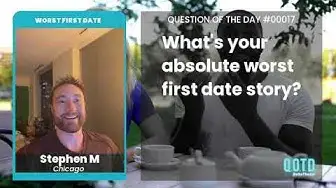 Video thumbnail for Stephen had an ice skating accident on his first date. Ouch!!