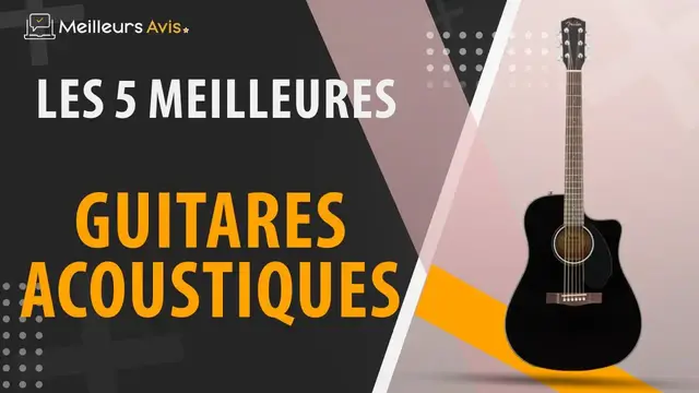 Video thumbnail for ⭐️ MEILLEURE GUITARE ACOUSTIQUE - Comparatif 2024