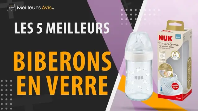 Video thumbnail for ⭐️ MEILLEUR BIBERON EN VERRE - Comparatif 2024