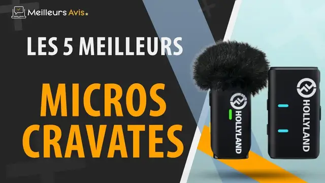 Video thumbnail for ⭐️ MEILLEUR MICRO CRAVATE - Comparatif 2023