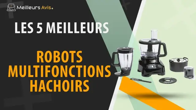 Video thumbnail for ⭐️ MEILLEUR ROBOT MULTIFONCTION HACHOIR - Comparatif 2023