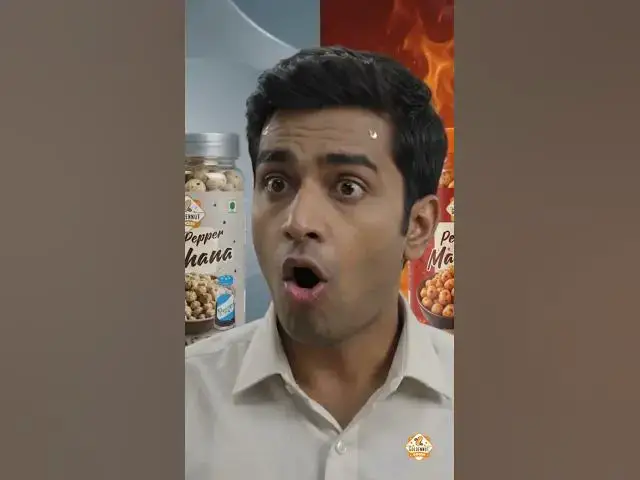 Video thumbnail for GoldenNutGoods Makhana Snack 😱 Healthy Snacking That Actually Tastes Good! #makhana #healthysnacks