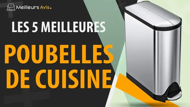 Video thumbnail for ⭐️ MEILLEURE POUBELLE DE CUISINE - Avis & Guide d'achat (Comparatif 2022)
