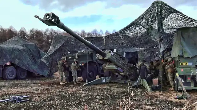 Video thumbnail for U.S. Marines Bring ARTY To The Party • (NOV 2025)