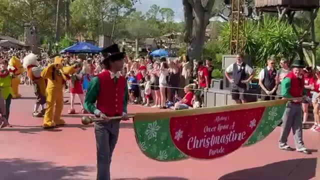 'Video thumbnail for Mickey’s Once Upon A Christmastime Parade 2024'