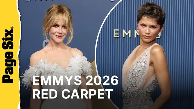 Video thumbnail for Emmys 2026 red carpet: See all the celebrity looks