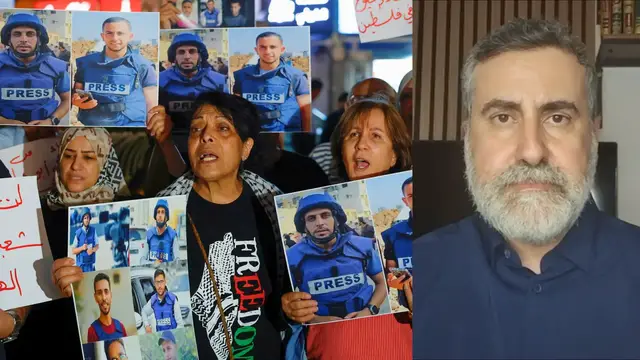'Video thumbnail for NGOs file ICC case against Israeli commanders over killing of Al Jazeera journalists in Gaza'
