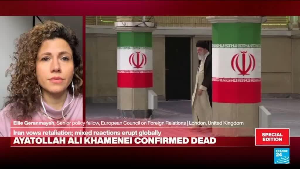 Video thumbnail for Khamenei killed: Trump talks regime change in Iran after strikes
