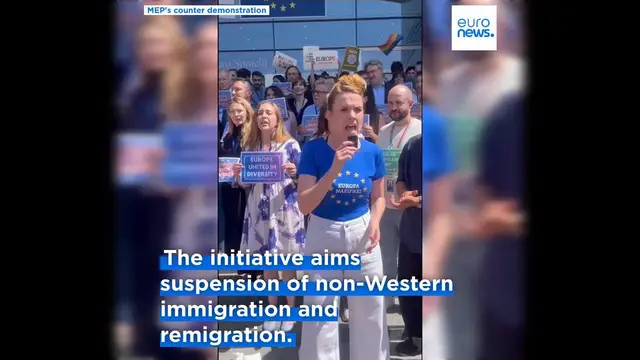 Video thumbnail for Far-right activists to sue European Commission over 'remigration' rejection