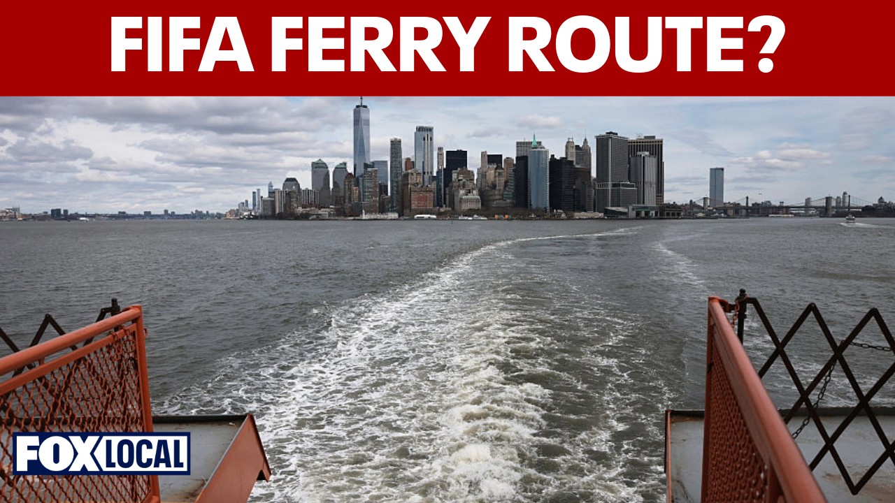 Video thumbnail for New ferry route proposed for World Cup travel between New York and New Jersey