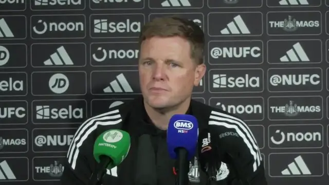 'Video thumbnail for 'I have to trust VAR' Howe on penalty call after 2-1 defeat to Arsenal'