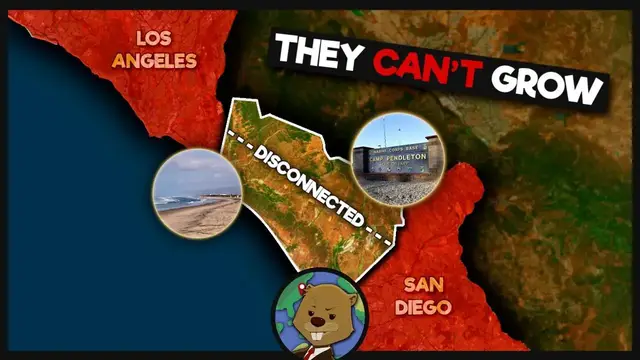 Video thumbnail for The 17 Mile Area That BROKE California's Megalopolis