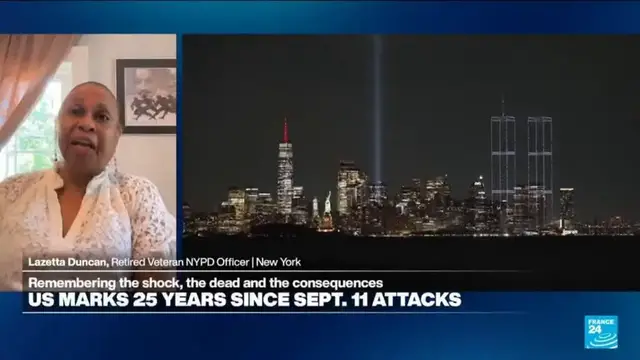 Video thumbnail for ‘We did what we had to do’: 25 years on, 9/11 first responder reflects on duty, survival and family
